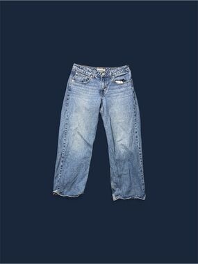 Levi Low-Rise 501 Wide Leg Jeans